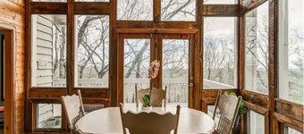 Lake Arrowhead GA Modern Rustic Private Mountain Cabin Chalet Home