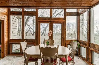 Lake Arrowhead GA Modern Rustic Private Mountain Cabin Chalet Home