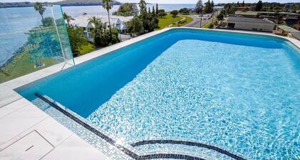 Oceanside Apartment with Bay Views