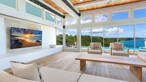 TV, stereo, offices - 6 BR Villa On Crocus Bay with Pool & Concierge (Crocus Bay)