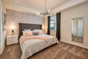 3 soverom, strykejern/-brett, reiseseng for barn og wi-fi (inkludert)