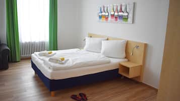 1 makuuhuone, ilmainen Wi-Fi, vuodevaatteet