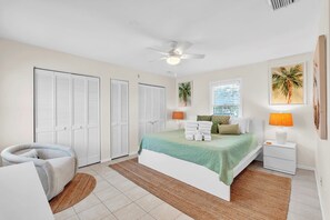 3 bedrooms, iron/ironing board, free WiFi