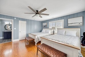 2 habitaciones, escritorio, wifi y ropa de cama 