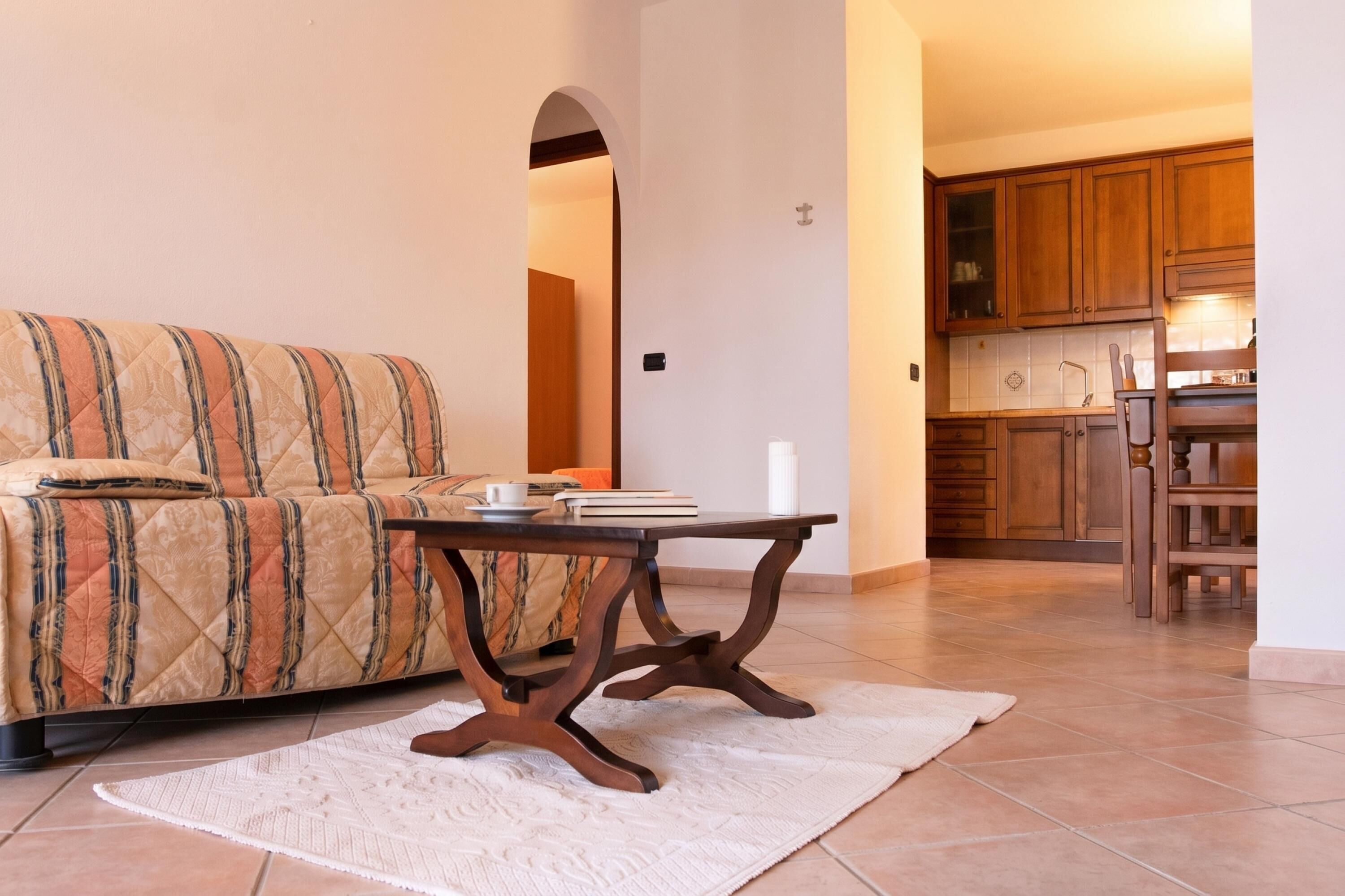 Standard Apartment, Multiple Bedrooms (Cala Viola Trilo 1.5Km From The Beach) | Living area | 21-inch TV with cable channels