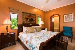 3 bedrooms, iron/ironing board, free WiFi, bed sheets - Villa Lorenzo • 3 BR Oceanview Penthouse Villa Above Playa Hermosa • 6 Guests (Playa Hermosa)
