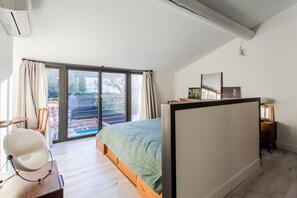 2 Schlafzimmer, Schreibtisch, Bügeleisen/Bügelbrett, kostenloses WLAN