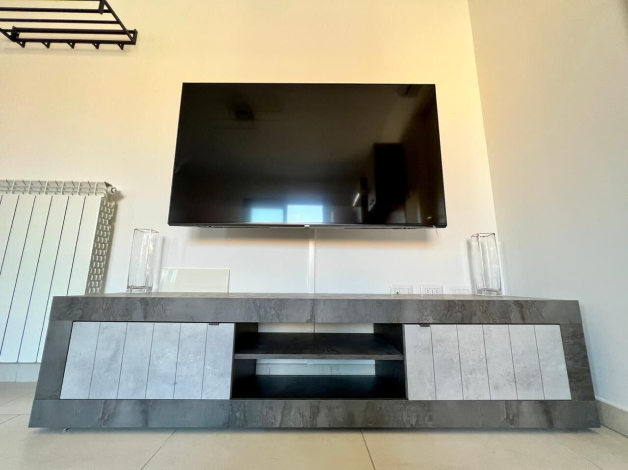 premier apartment | living area | 55-inch smart tv with digital channels, tv, streaming services