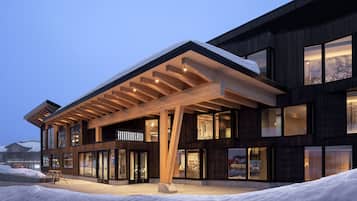 Voorkant van accommodatie