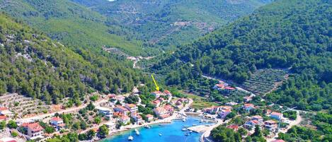 منظر من الجو على ارتفاع عالٍ