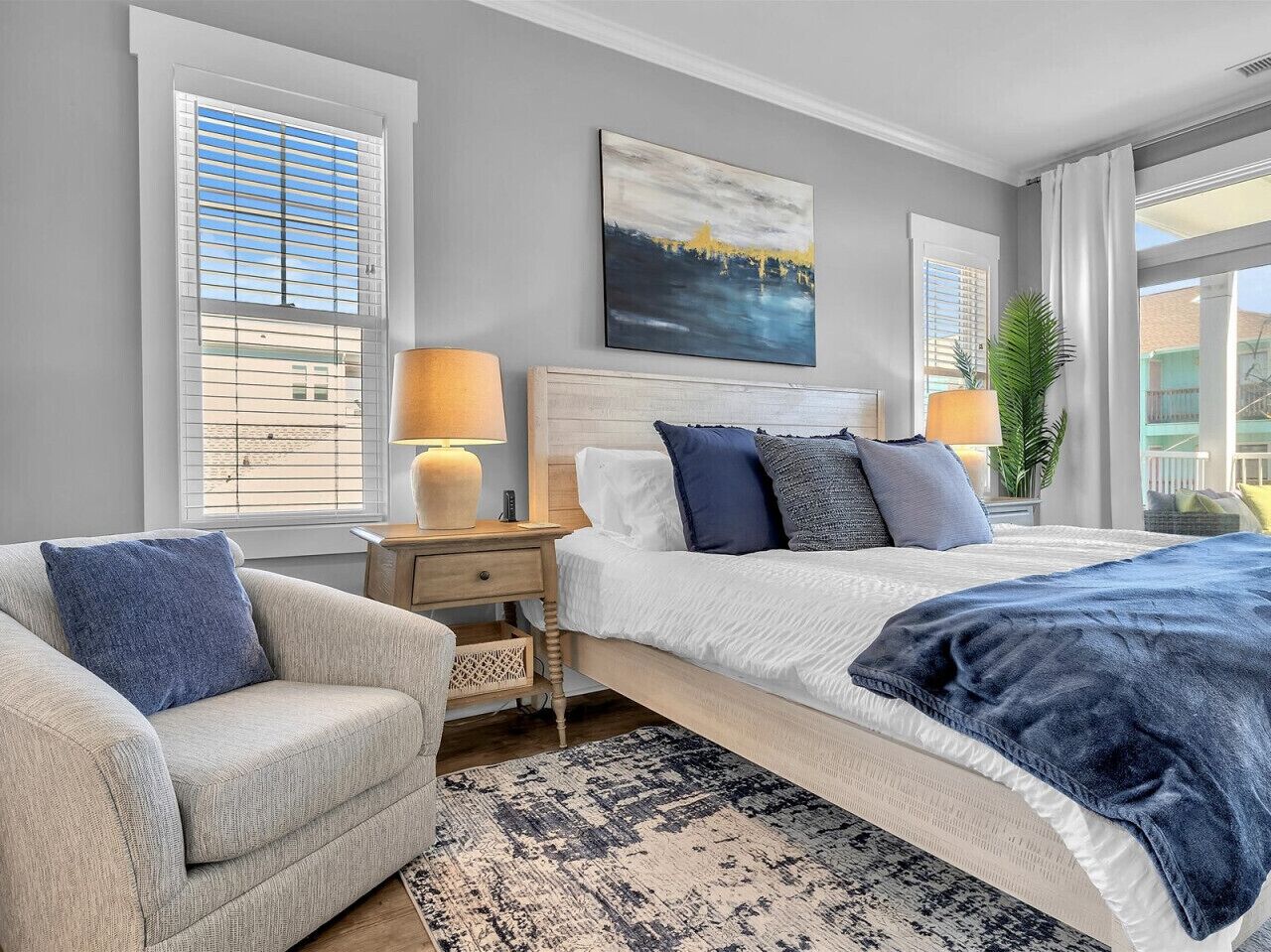 5 makuuhuonetta, työpöytä, silitysrauta/-lauta, ilmainen Wi-Fi