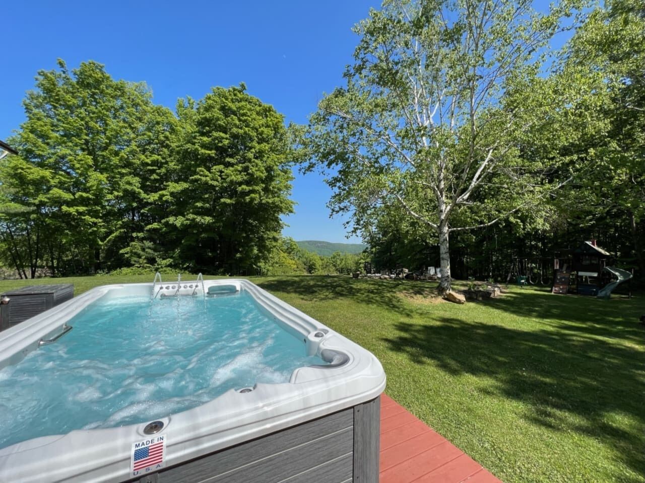 Bain à remous extérieur
