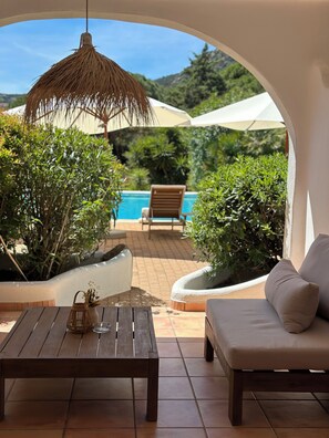 Superior Room | Terrace/patio - Hotel Palombaggia (Porto-Vecchio)