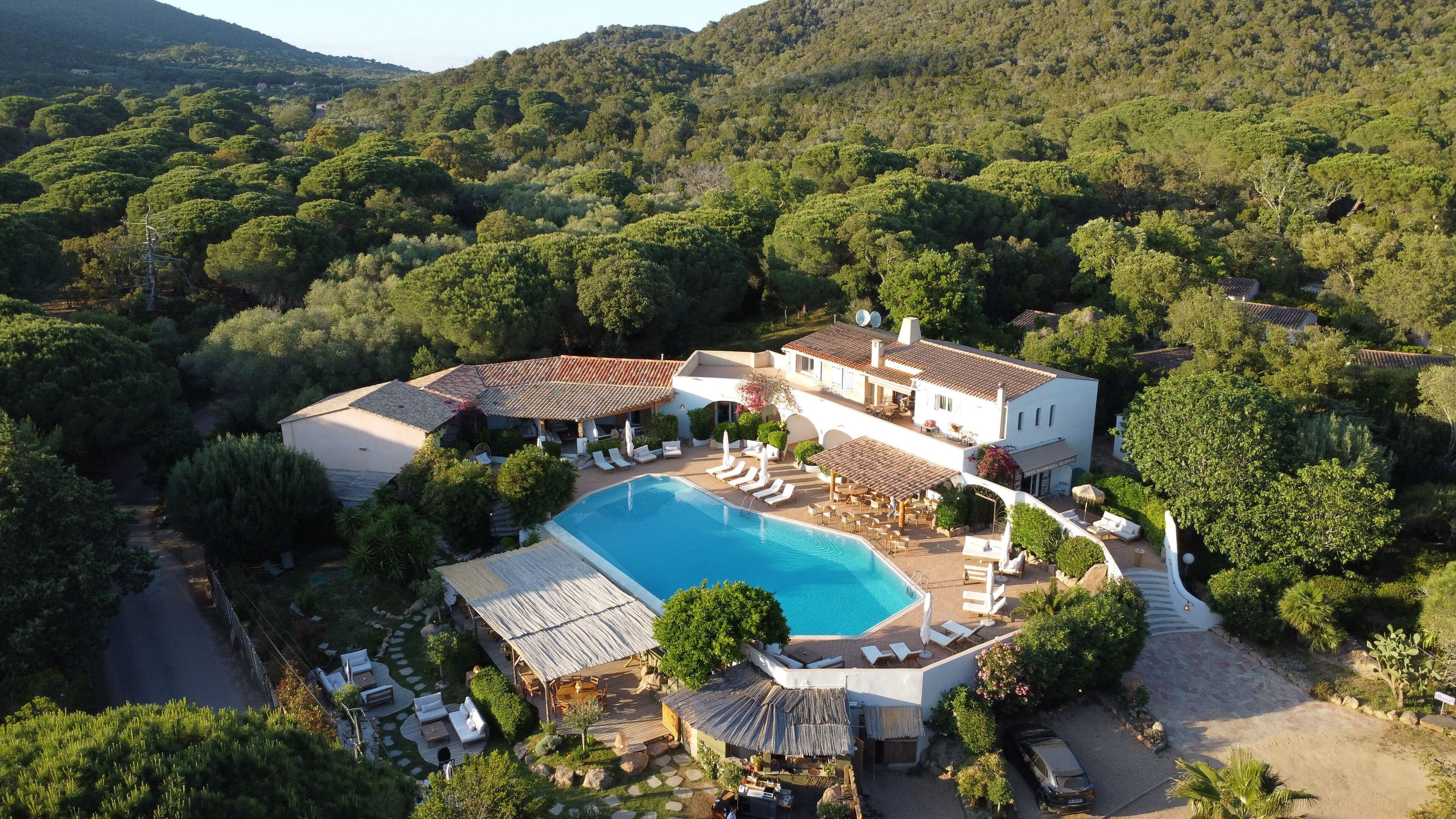 Fassade der Unterkunft