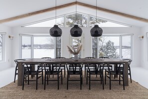 Dining - The Dylan | 4 Bedrooms | 8 Guests | Hot Tub | Waterfront (Prince Edward)