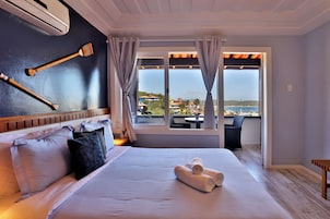 Minibar, caja de seguridad en la habitación, wifi gratis y ropa de cama