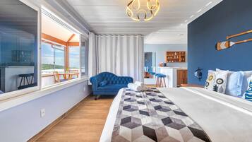 Deluxe-Apartment | Minibar, Zimmersafe, kostenloses WLAN, Bettwäsche