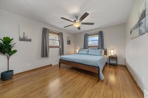 5 bedrooms, iron/ironing board, travel cot, free WiFi