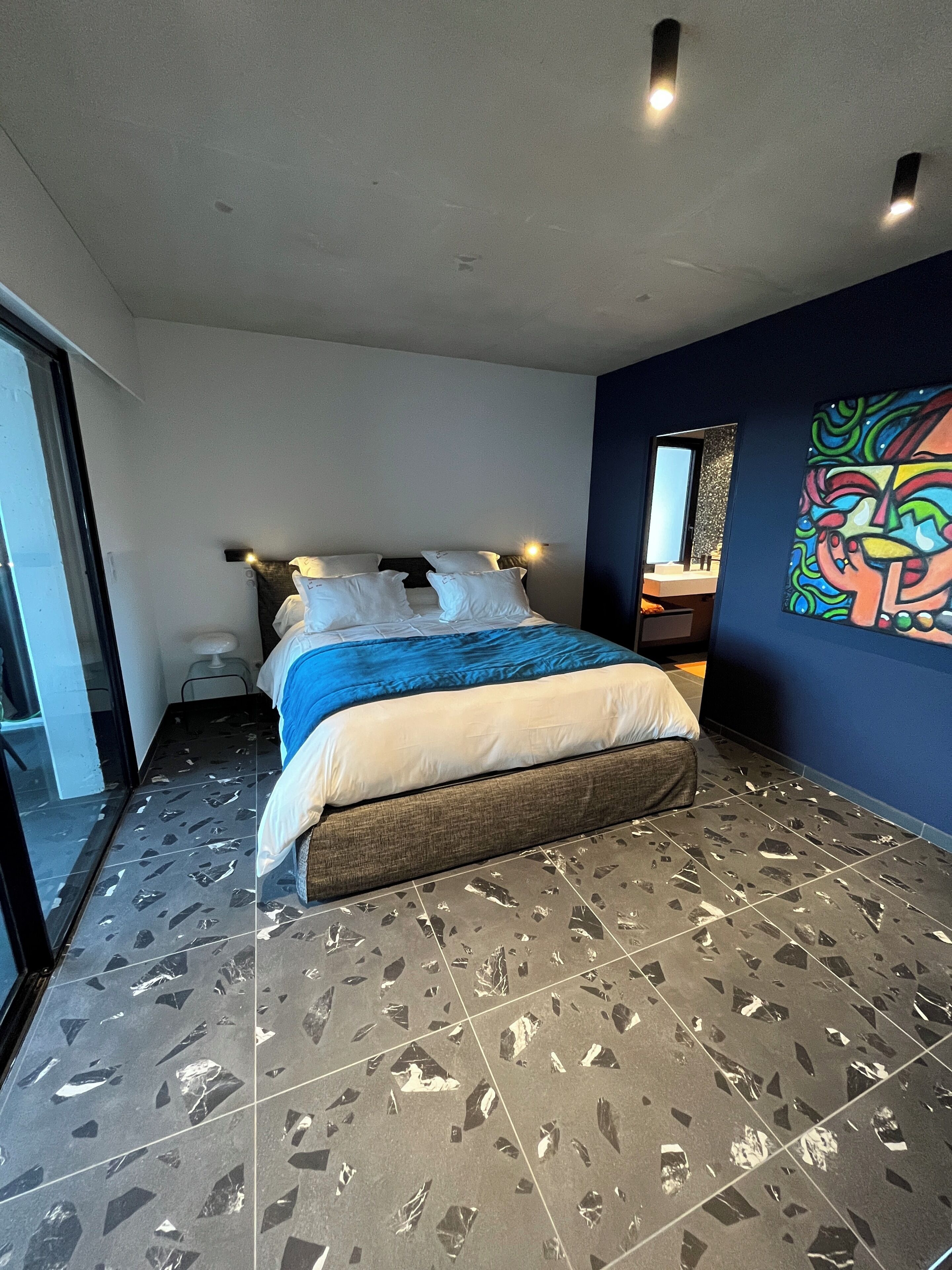 Luxury-Zimmer, 1 King-Bett, Terrasse, Meerseite