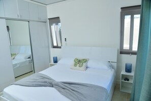 2 habitaciones, tabla de planchar con plancha, wifi y ropa de cama