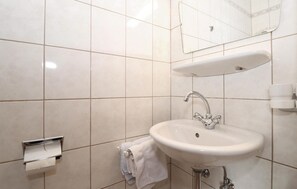 Shower, hair dryer