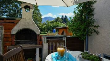 Restauration en plein air