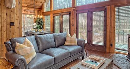 Waterfront A-frame, Hot Tub, Outdoor Kitchen, Firepit, ATV & Off-Road, Helen, GA