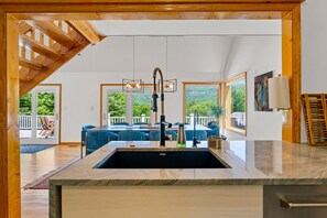 Interior - Luxury Home with MountainViews•PoolTable•Chefs Kitchen•FirePit (Lake Lure)