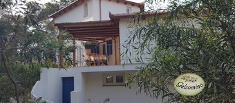 Villa on sand dunes a few steps from the sea, complete relaxation in North Sardinia