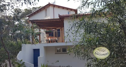 Villa on sand dunes a few steps from the sea, complete relaxation in North Sardinia