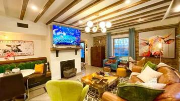 Smart TV, books, music library