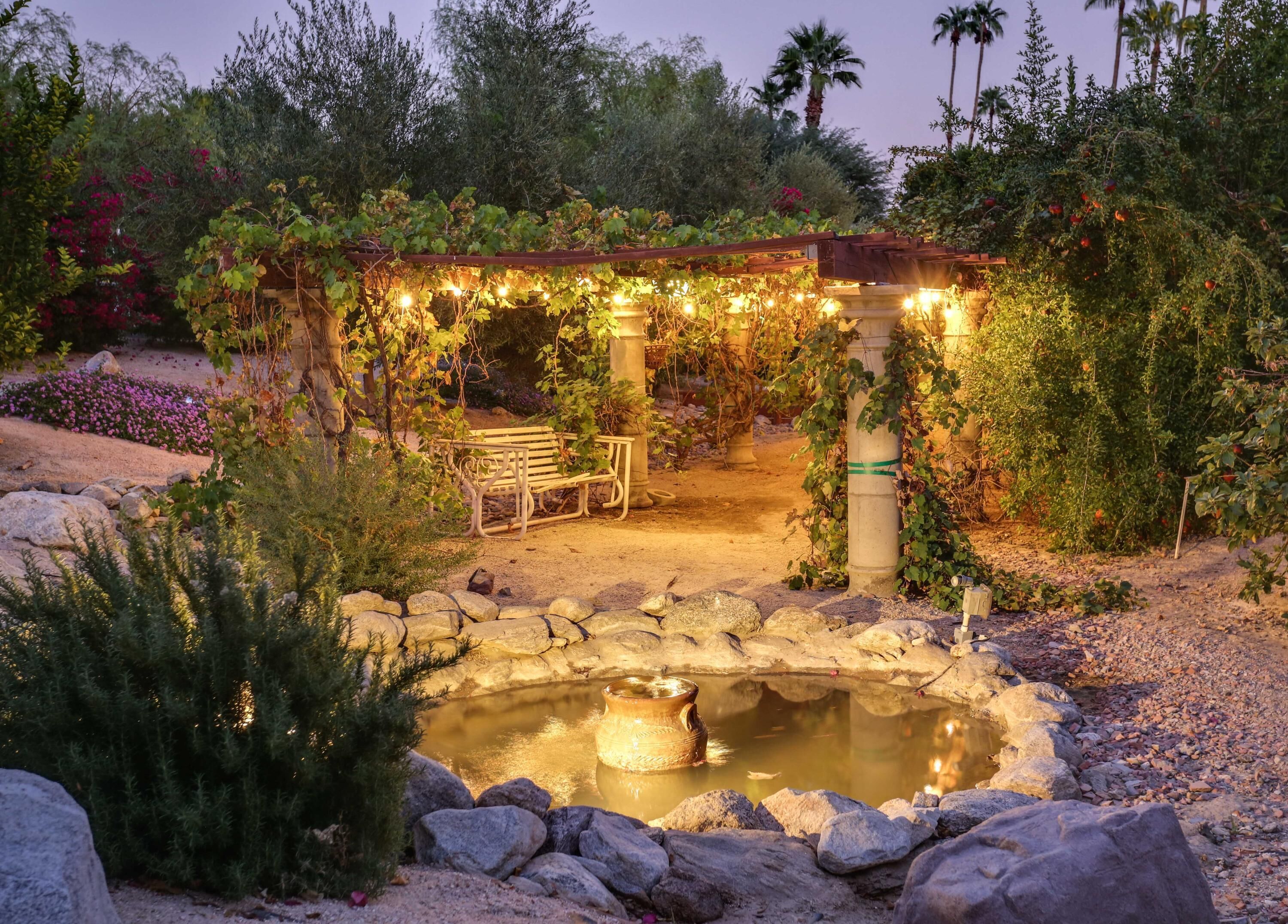 Overnattingsstedets uteområder