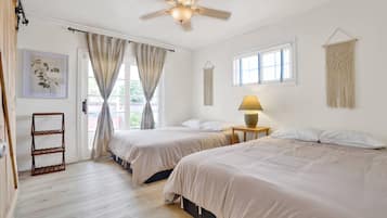 4 bedrooms, WiFi, bed sheets