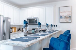 Fridge, microwave, oven, stovetop - Surfside/Myrtle Beach Family Oasis | Kid & Pet-Friendly + Heated Pool (Surfside Beach)