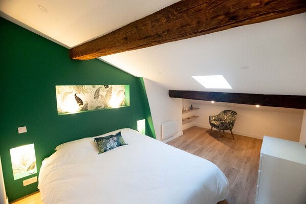 1 habitación, wifi gratis y ropa de cama