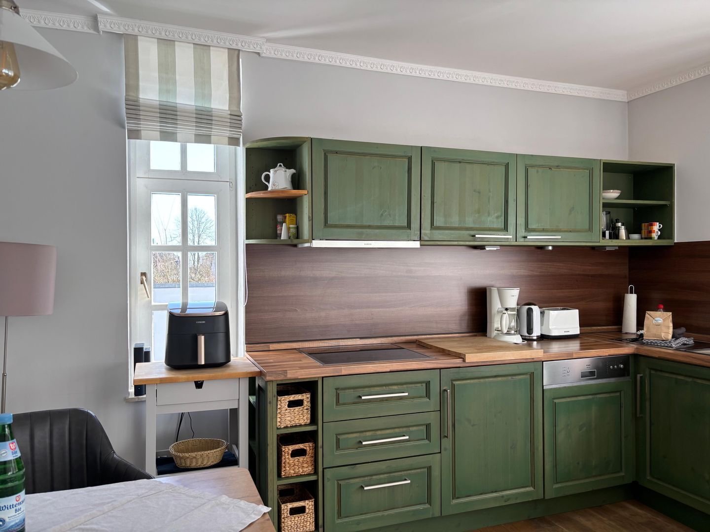 Kühlschrank, Herdplatte, Geschirrspüler