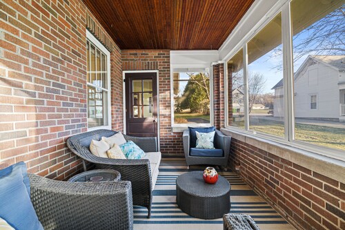 Red Brick Home across the street from Green Lake and near downtown!