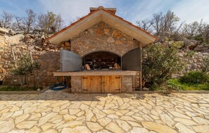 Terrace/patio - Nice apartment in Ribarica - Karlobag with WiFi (Ribarica - Karlobag)