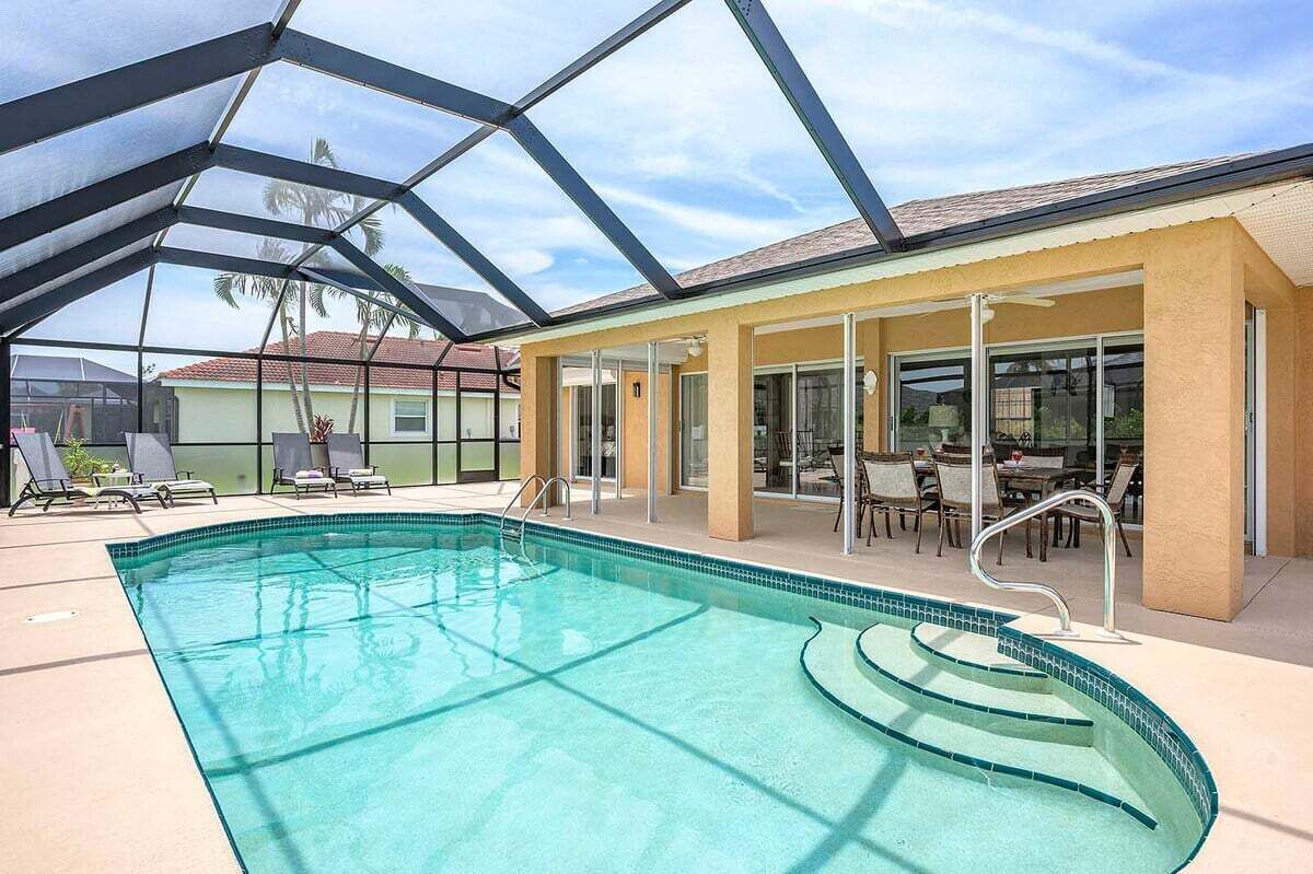 Una piscina climatizada