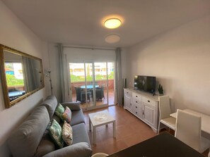Una televisión