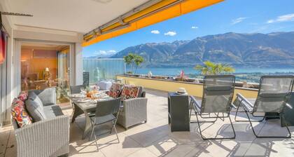 Panorama Maggiore Apartment with Pool in Locarno, Locarno, Switzerland