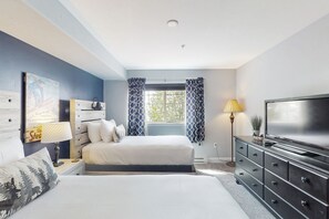 2 bedrooms, iron/ironing board, Internet, bed sheets