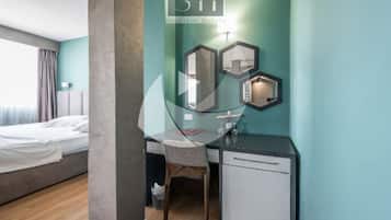 Chambre Supérieure Double ou avec lits jumeaux, 1 chambre, accÚs piscine, vue ville | Draps en coton égyptien, literie de qualité supérieure