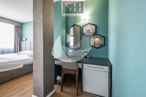 Superior Double or Twin Room, 1 Bedroom, Pool Access, City View | Egyptian cotton sheets, premium bedding, down duvets, memory-foam beds - Signature AlbStar Tirana Hotel & Spa (Tirana)