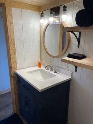 Hair dryer, towels