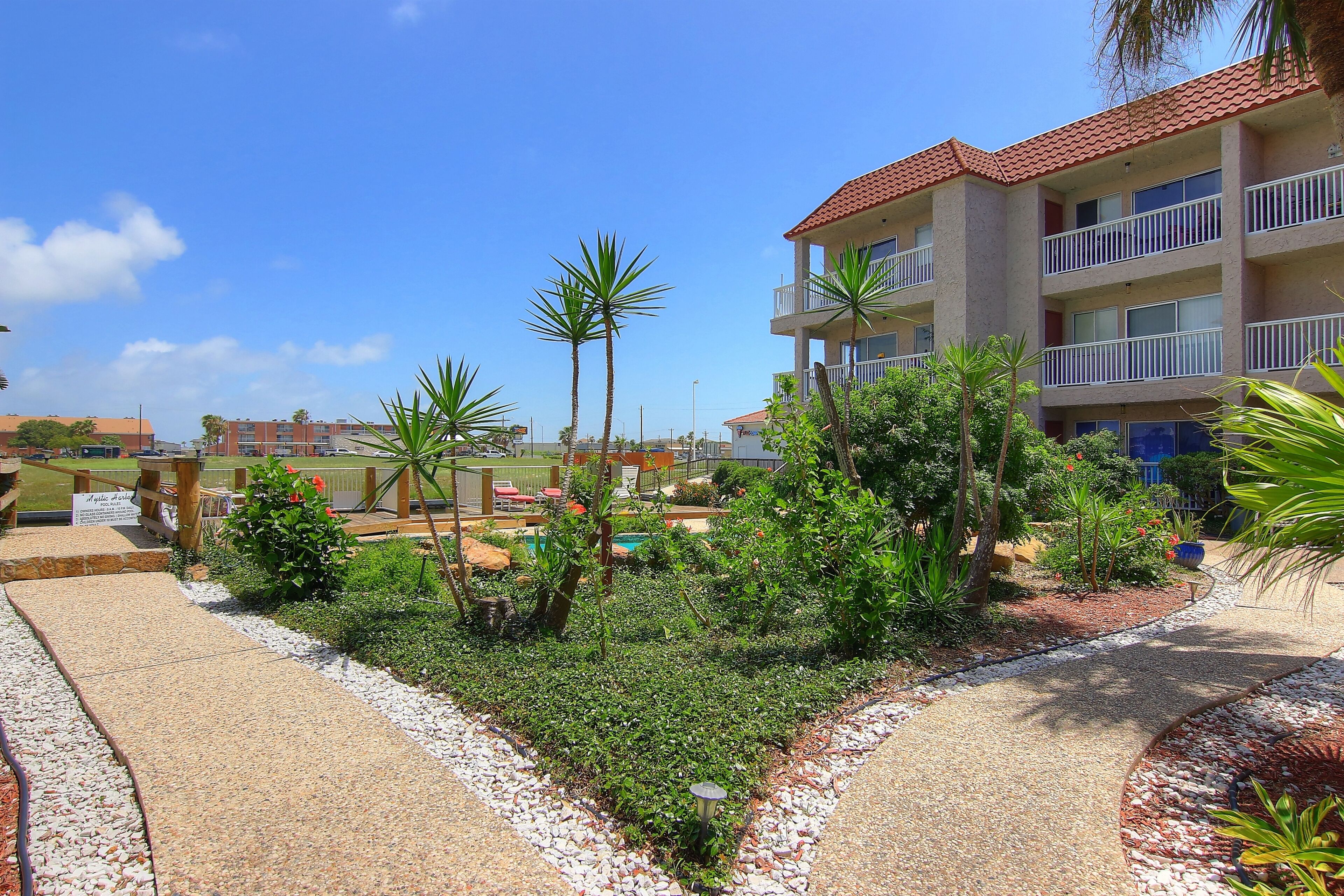 Enceinte de l’hébergement