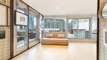 Villa, 3 habitaciones | Área de sala de estar
