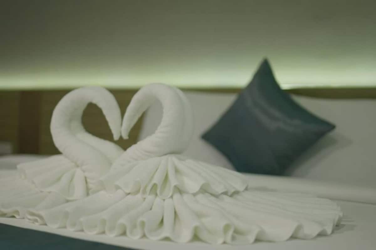 Blackout curtains, soundproofing, free WiFi, bed sheets