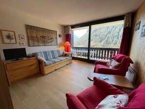 TV - Spacious studio near center and lift with parking (Châtel)