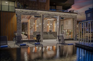 Seasonal outdoor pool